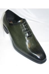   Mens Olive Green Split Toe