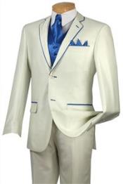   Tuxedo Blue Trim Microfiber Two