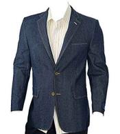  Mens 2 Button Navy