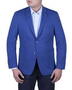   Two Button Notch Lapel Slim