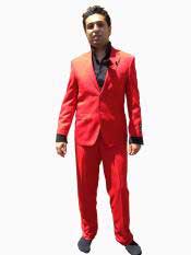  GP5G 2 Button Style Modern Cut Suit - Hot