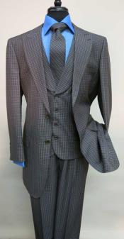   Two Button Single Breasted Suit