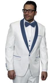   mens Alberto Nardoni White Tuxedo