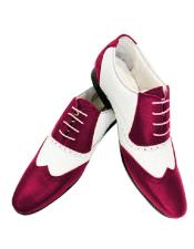  mens Burgundy Four Eyelet Lacing Leather