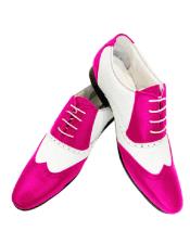  Hot Pink Cushioned Insole Leather Two