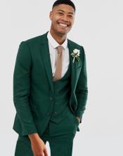  mens Emerald Green Suit  ~