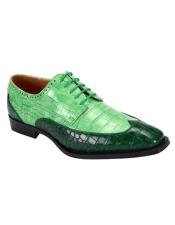  Mens Green ~ Jade 5 Eyelet