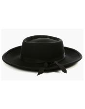  Pachuco Hats - Black Hat -